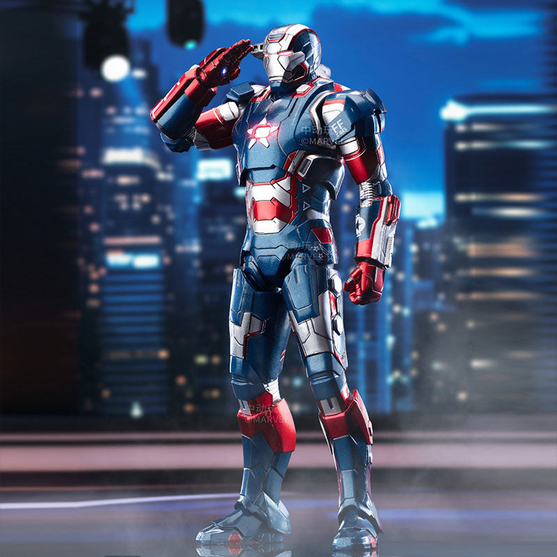 ZT Toys Marvel Licensed 1/10 War Machine Iron Patriot