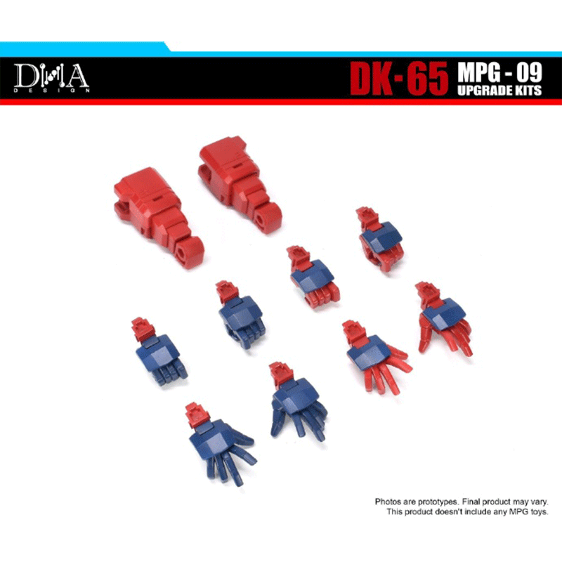 DNA Design DK-65 Upgrade-Kits für MPG-09 Super Ginrai Optimus Prime