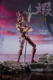 Keepgoing 1/12 Classic of Mountains and Seas Shrimp and Crab Soldiers Red Right Vanguard Lang Ge