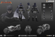 Modoking 1/12 Batman+ Motorcycle The Flash Ver.