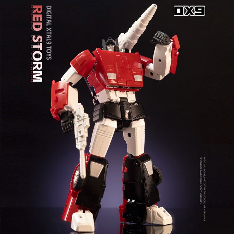 DX9 Toys D21 Red Storm Seitenwischer