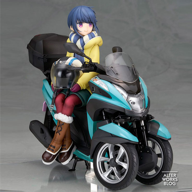 [Vorbestellung] Alter Laid-Back Camp Rin Shima mit dreirädriger Rollerfigur im Maßstab 1/10