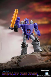 Dr.Wu DW-E01C Destroy Emperor Galvatron y DW-E29 Destroy Planet Grand Galvatron versión japonesa Juego de 2
