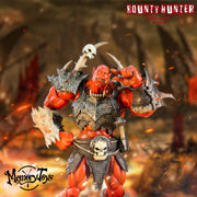 Memory Toys Figura de acción de Molork, cazador de recompensas, manos sangrientas 