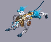 TransArt BWM-03 Metal Leopard Commander Transmetal Cheetor Versión metálica