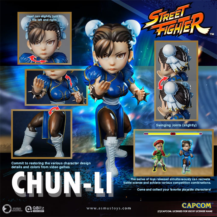 [Pre-Order] Asmus Toys QBXL004 Street Fighter QBITZ XL Series ChunLi