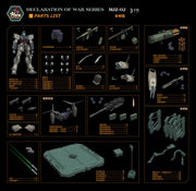 Hot General 1/100 Shadow War Zone Series Kratos Deluxe Version