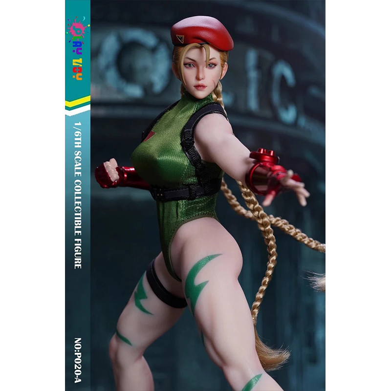 Play Toy 1/6 P020-A Grüne kämpfende Kriegerin Cammy
