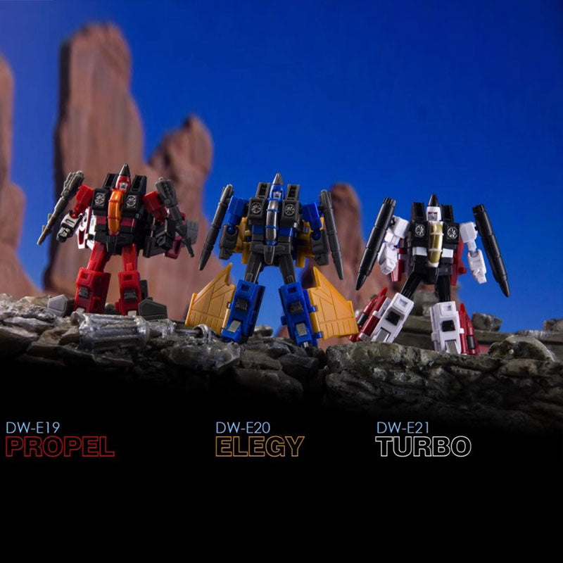 Dr.Wu DW-E19 Propel Thrust &amp; DW-E20 Elegy Dirge &amp; DW-E21 Turbo Ramjet Set Of 3