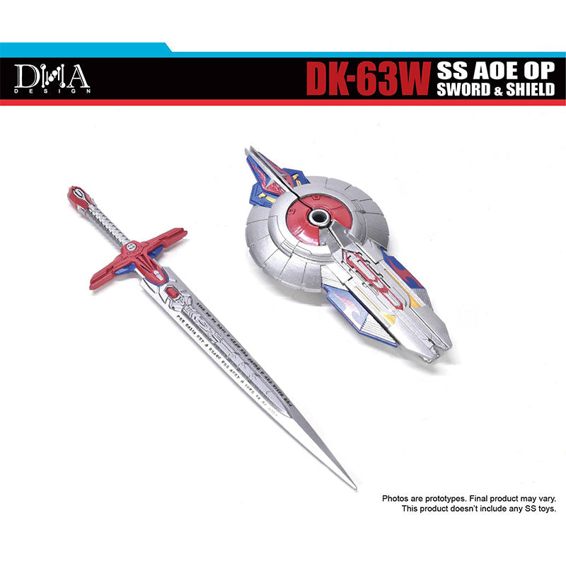 [Reserva] Kits de mejora de espada y escudo DNA Design DK-63W para SS Aoe OP