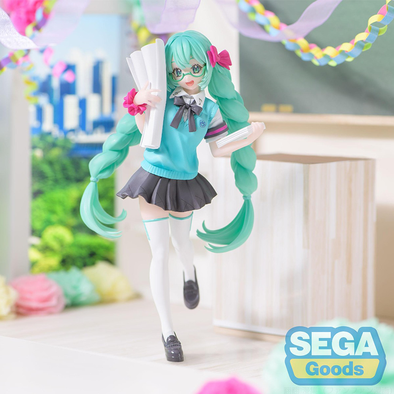 Sega Vocaloid Luminasta Hatsune Miku (16th Anniversary Booota Ver.) Figur 