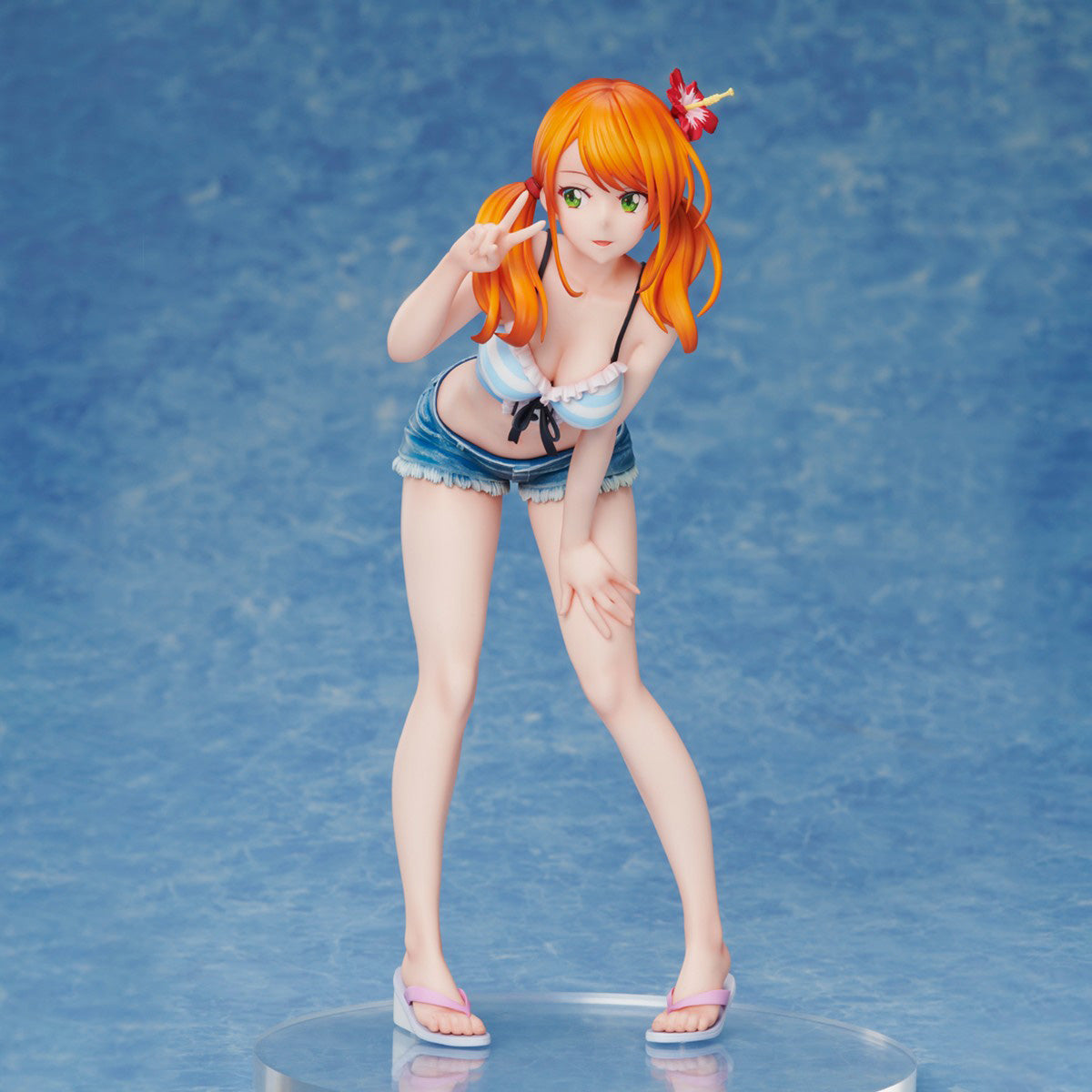 Union Creative The Cafe Terrace and Its Goddesses Riho Tsukishima (Beach Outfit Ver.) Figure