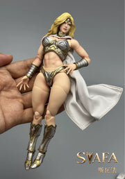 [Pre-Order] Fury Toys 1/12 FSV01 Northern Valkyrie Svafa White Skin Golden Armor Ver.