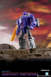 Dr.Wu DW-E01C Destroy Emperor Galvatron y DW-E29 Destroy Planet Grand Galvatron versión japonesa Juego de 2