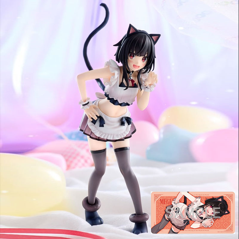 [Reserva] Kadokawa KonoSuba KD Colle Megumin (versión Catgirl de la novela ligera) Set de figuras especiales de Kadokawa