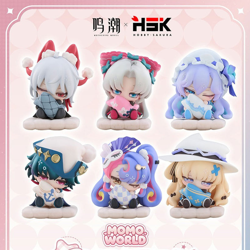 [Pre-Order] Hobby Sakura Wuthering Waves Nemunemu Series Box of 6 Chibi Figures (With Bonus)