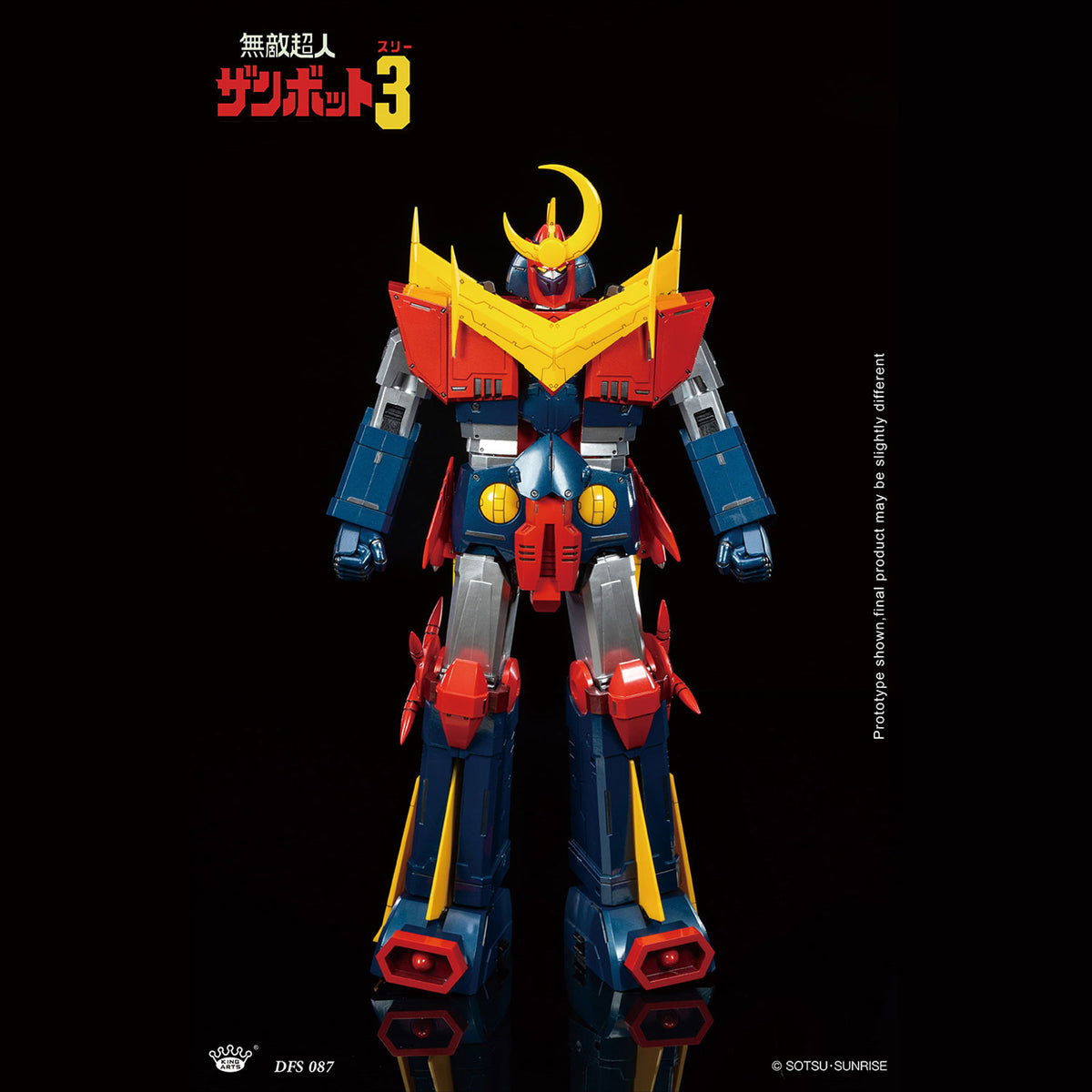 King Arts DFS087 Diecast Figure Series Invincible Super Man Zambot 3