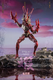 Keepgoing 1/12 Classic of Mountains and Seas Shrimp and Crab Soldiers Red Right Vanguard Lang Ge