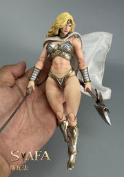 [Pre-Order] Fury Toys 1/12 FSV01 Northern Valkyrie Svafa White Skin Golden Armor Ver.