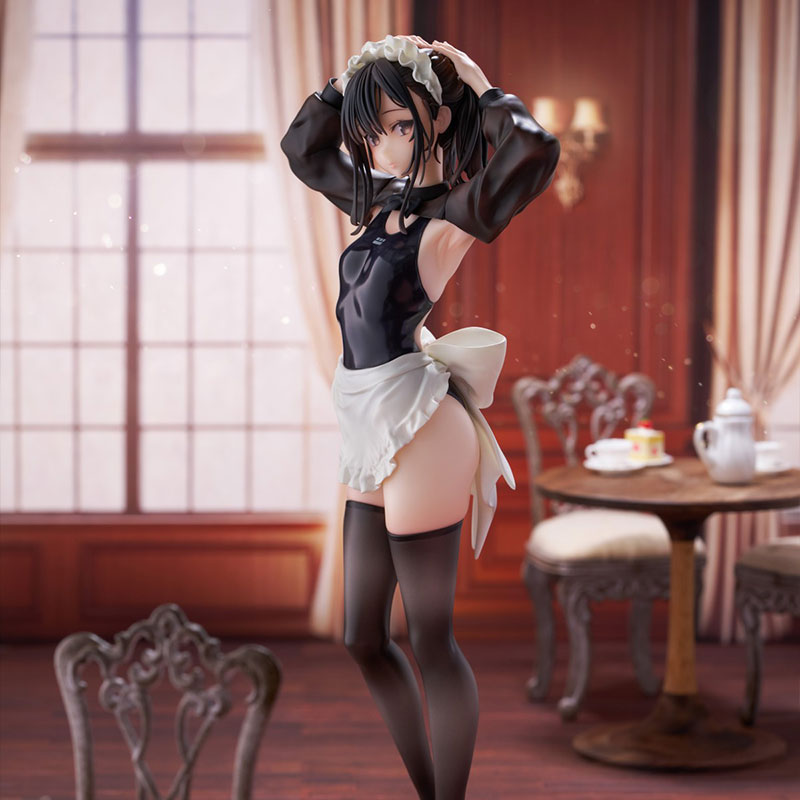 Diario de actividades de Koikoi Aotaka, figura de Shiori (sirvienta de trajes de baño de competición), escala 1/6