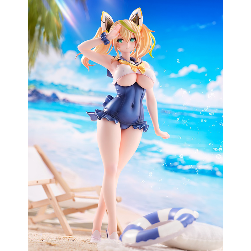 Amakuni Phantasy Star Online 2 es Cool Breeze Gene (Summer Vacation) 1/7 Scale Figure