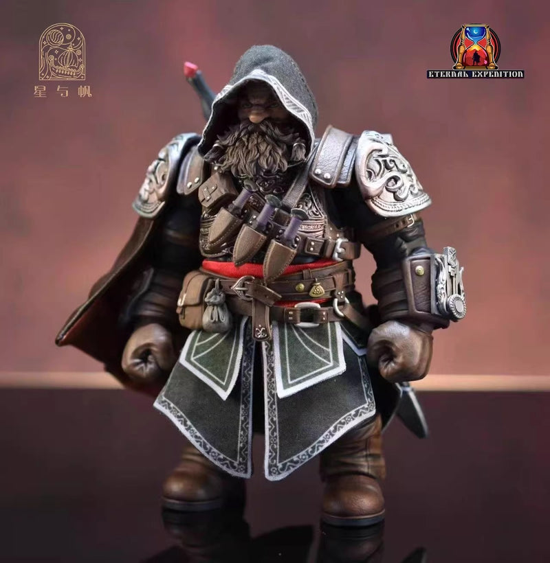[Vorbestellung] Astrollorz Studio 1/12 Eternal Expedition Series Zwergen-Assassine Veldred Anvil