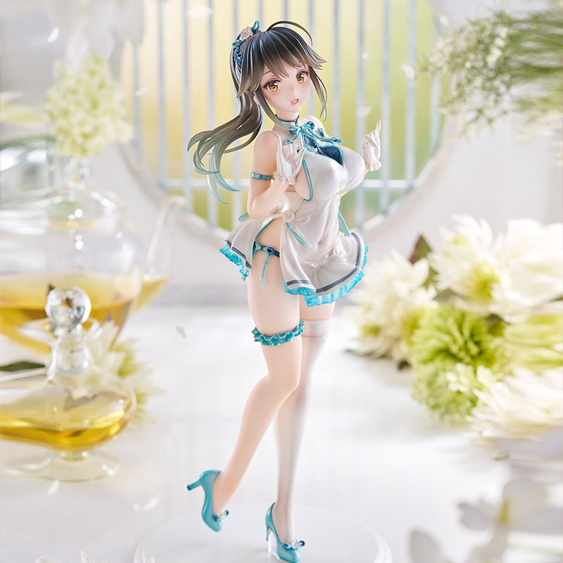 WAVE Anmi Illustration Pontyail Girl: Qipao 1/6 Scale Figure