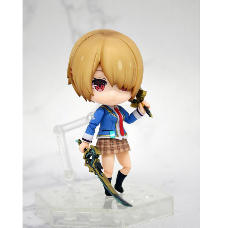 elCOCO Heaven Burns Red DFORM+ Ruka Kayamori Deformed Action Figure
