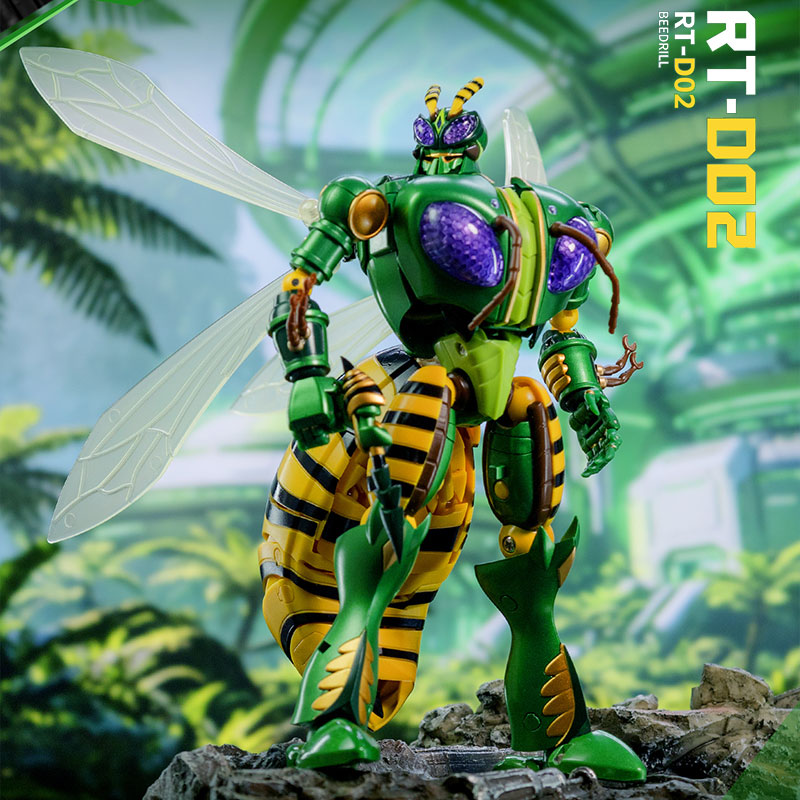 Robot Toys RT-D02 Transformers Beast Wars Beedrill Waspinator