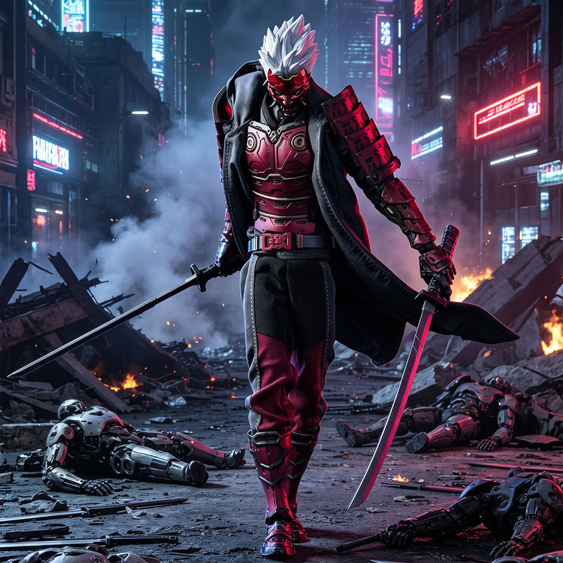[Pre-Order] VToys 1/12 VSD012 Cyberpunk Samurai The Crimson Dawn of the Blade WF Limited Ver.
