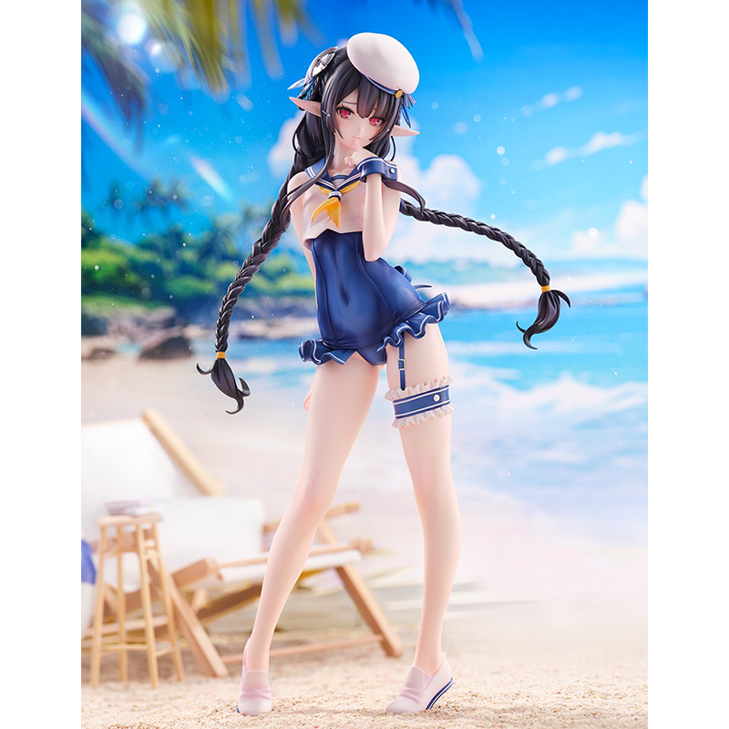 Amakuni Phantasy Star Online 2 es Blue Sea Annette (Summer Vacation) 1/7 Scale Figure