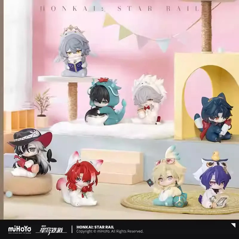 Myethos Honkai: Star Rail Boys' Dorm Series Box of 8 Random Chibi Figures