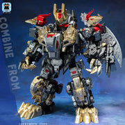 [Pre-Order] MachineCat-Toys Steel Kiddy Party JGM-SKP02 Mini-Asura Dinoking Set of 5