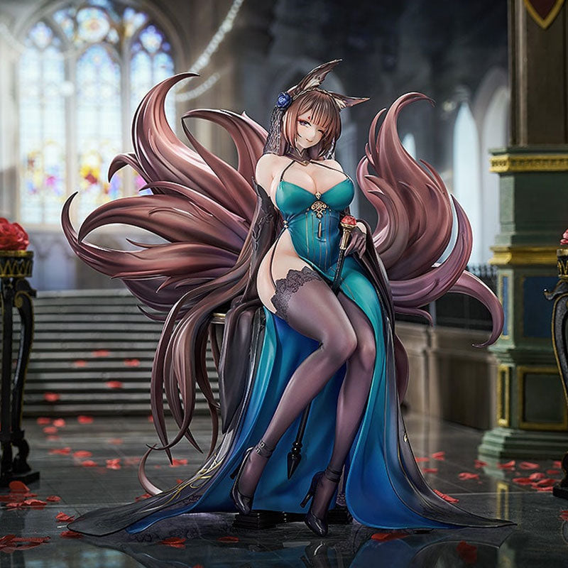 [Vorbestellung] Good Smile Company Azur Lane Amagi (Throne of Fallen Petals Ver.) Figur im Maßstab 1:7