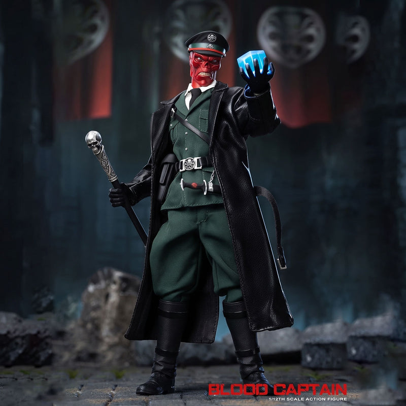 [Pre-Order] Tem Studio X Skull Toyz 1/12 TEMS007A Red Skull Blood Captain Johann Schmidt Green Uniform Version