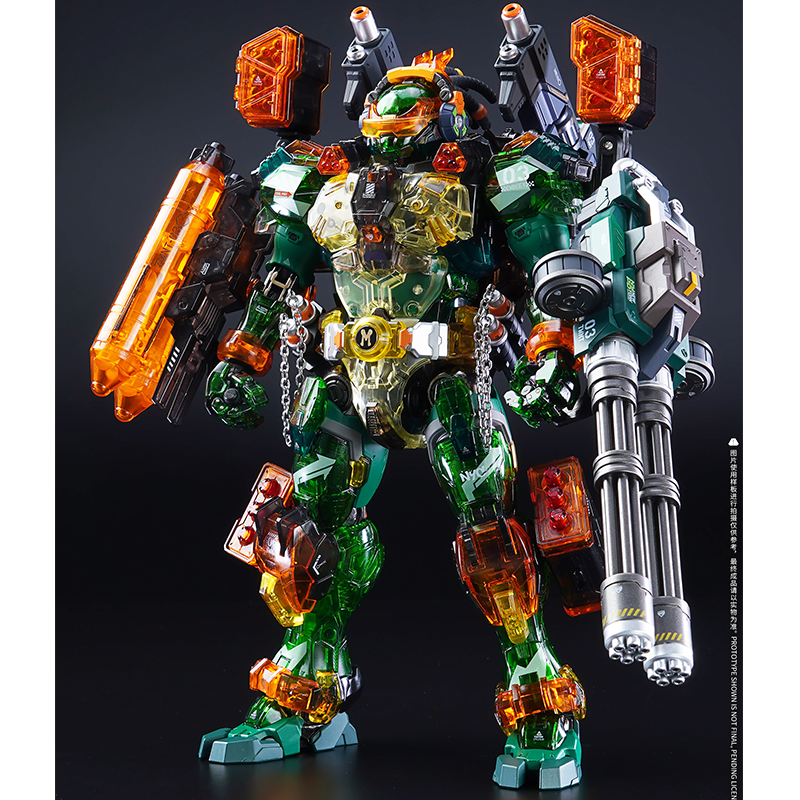 HEATBOYS HB0074 Teenage Mutant Ninja Turtles Michelangelo Limited Edition