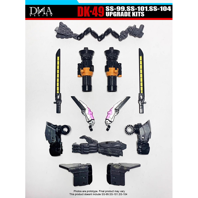 DNA Design DK-49 Upgrade Kits for SS-99 Battletrap, SS-101 Scourge & SS-104 Nightbird w/ Bonus