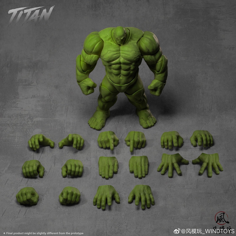 [Pre-Order] Wind Toys 1/12 FMW010 Super Movable Muscle Body Titan Green Skin Ver.