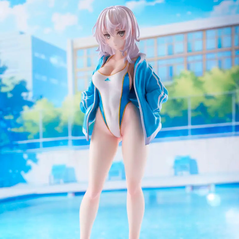 Koikoi Kekemotsu Ilustración Tsundere Manager Komari Figura escala 1/6