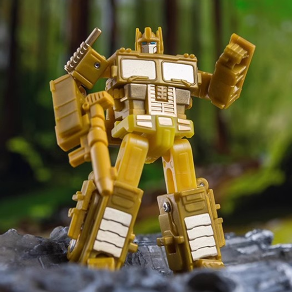 Dr.Wu DW-E04G Prime Commander Optimus Prime Goldene Version mit Trailer