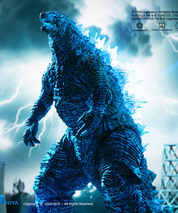 HIYA Exquisite Basic Series  None Scale 7 Inch Godzilla x Kong The New Empire Energized Godzilla Action Figure