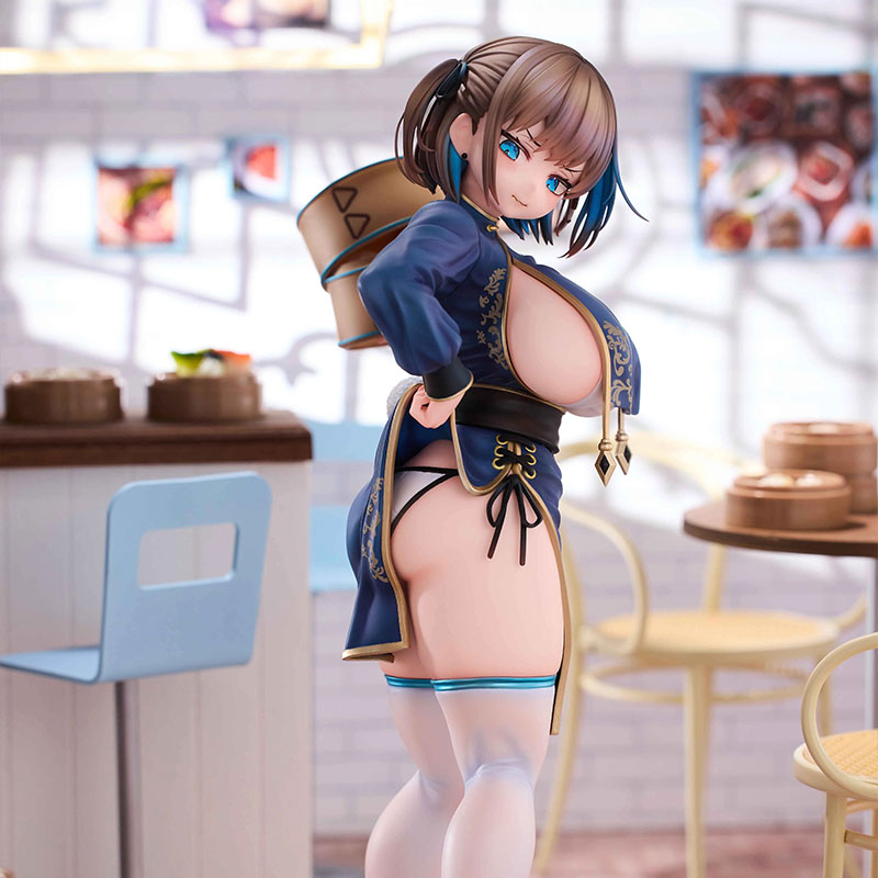 Hobby Sakura Ranfu Illustration Manjuu Musume Tsumugu 1/7 Scale Figure