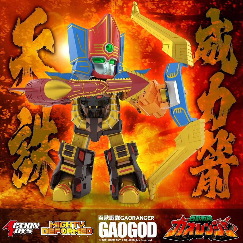 [Pre-Order] Action Toys Hyakuju Sentai Gaoranger Mighty Deformed GaoGod