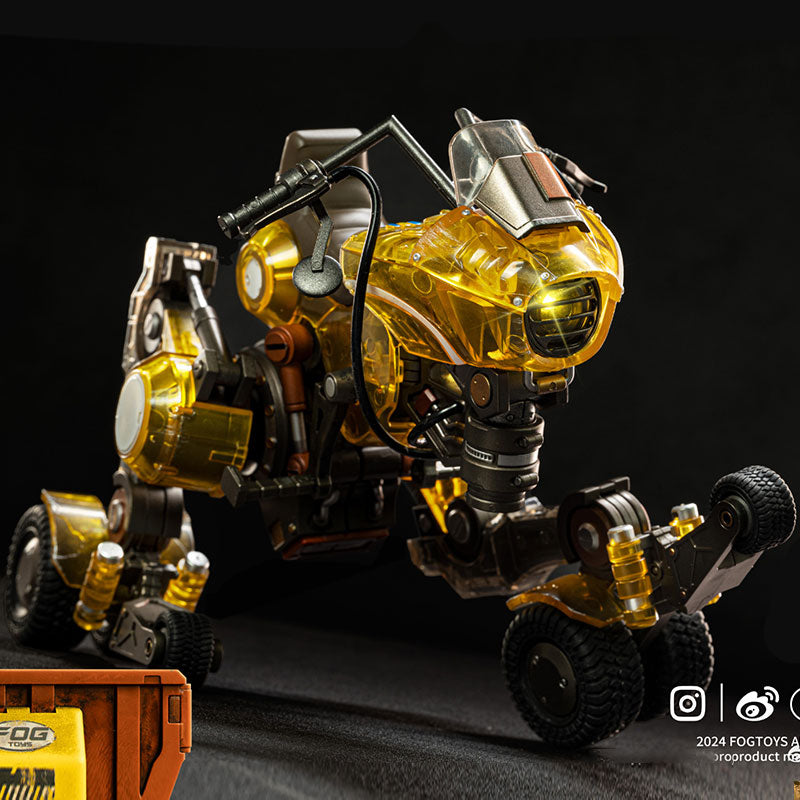 Fog Toys 1/12 02RT Moveable Vehicle Raptor Translucent Version