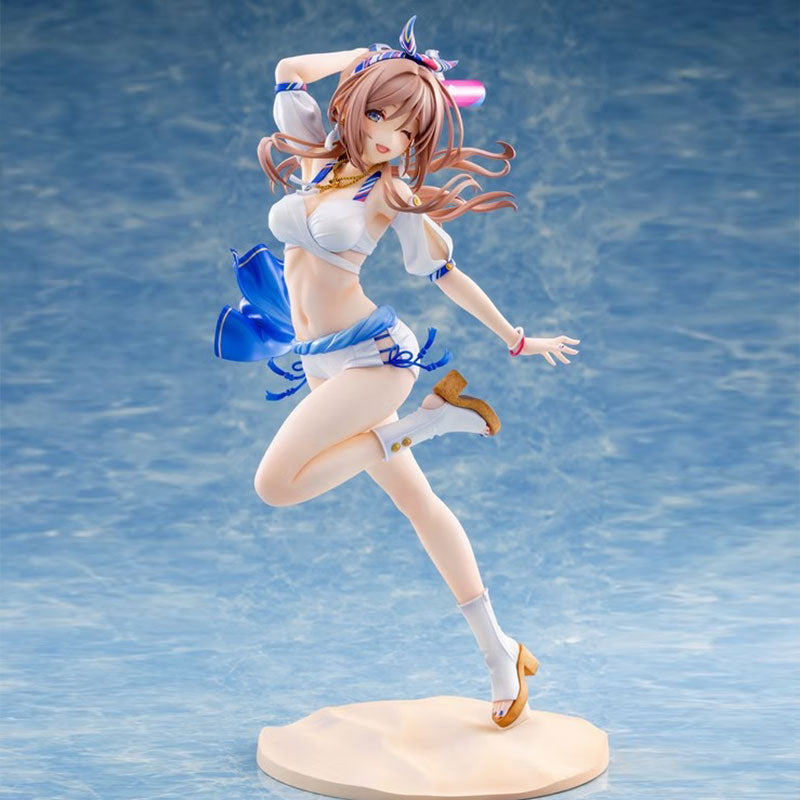 [Pre-Order] NEONMAX The Idolmaster Gakuen Rina Himezaki ("With You" in Semi Blue Outfit Ver.) 1/7 Scale Figure