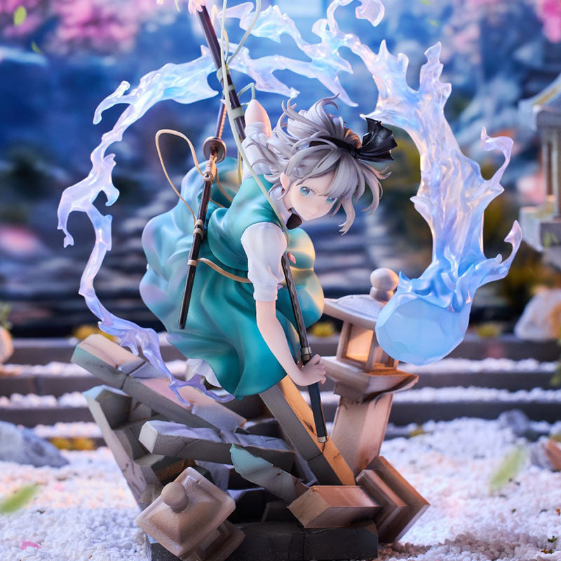 Figura a escala 1/7 de Youmu Konpaku (mitad humano, mitad jardinero fantasma) de Solarain Touhou Project