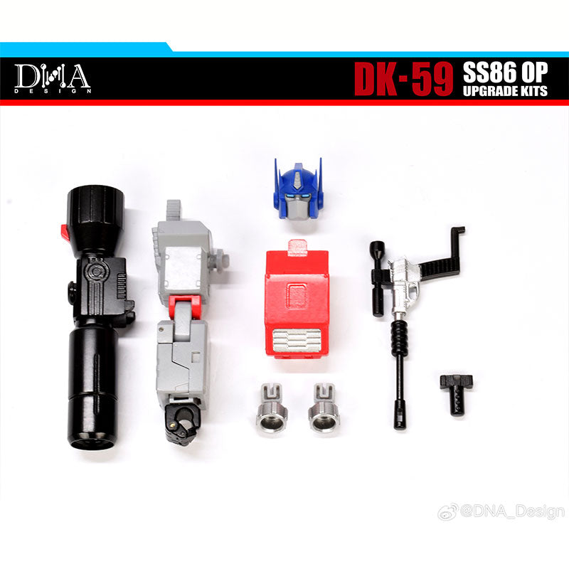 DNA Design DK-59 Upgrade-Kits für SS86 Optimus Prime