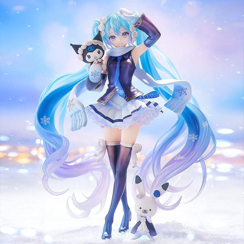 [Vorbestellung] Good Smile Company Vocaloid Snow Miku x Kuromi Figur im Maßstab 1:7