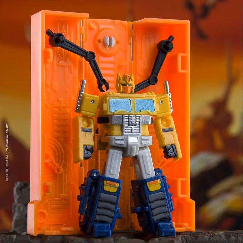 Dr.Wu DW-E04Y Prime Commander mit Anhänger, gelbe Version