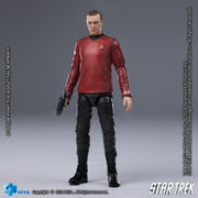 HIYA Exquisita Mini Serie 1/18 Escala 4 Pulgadas STAR TREK 2009 Scotty Figura de Acción